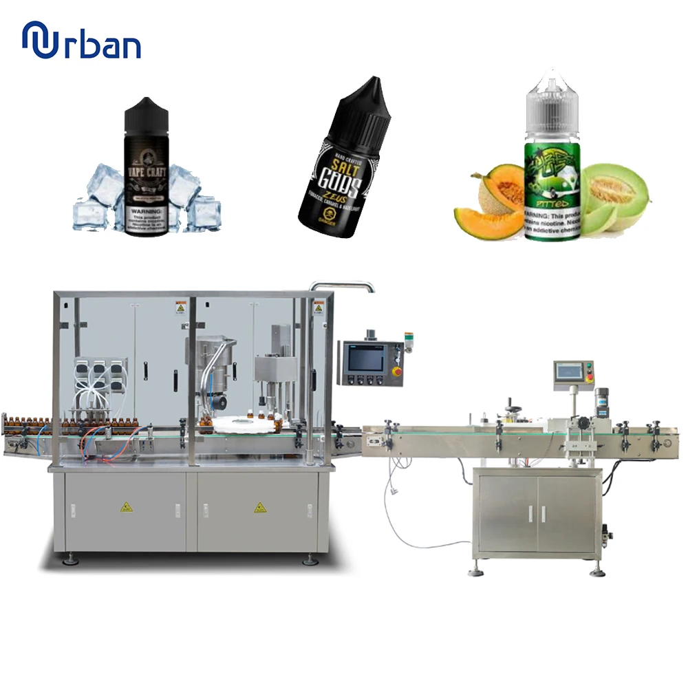 Автоматическая машина для розлива небольших бутылок