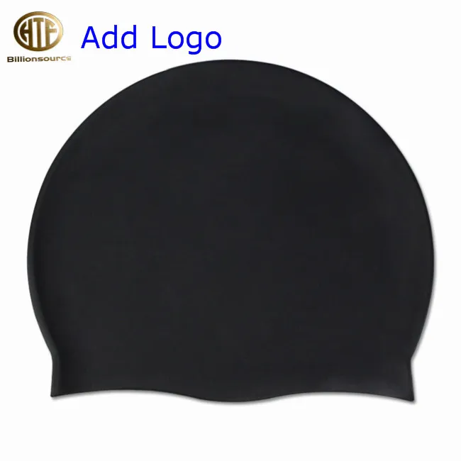 2021 factory price Colorful fashion custom Blank Silicone Swim Caps without logo