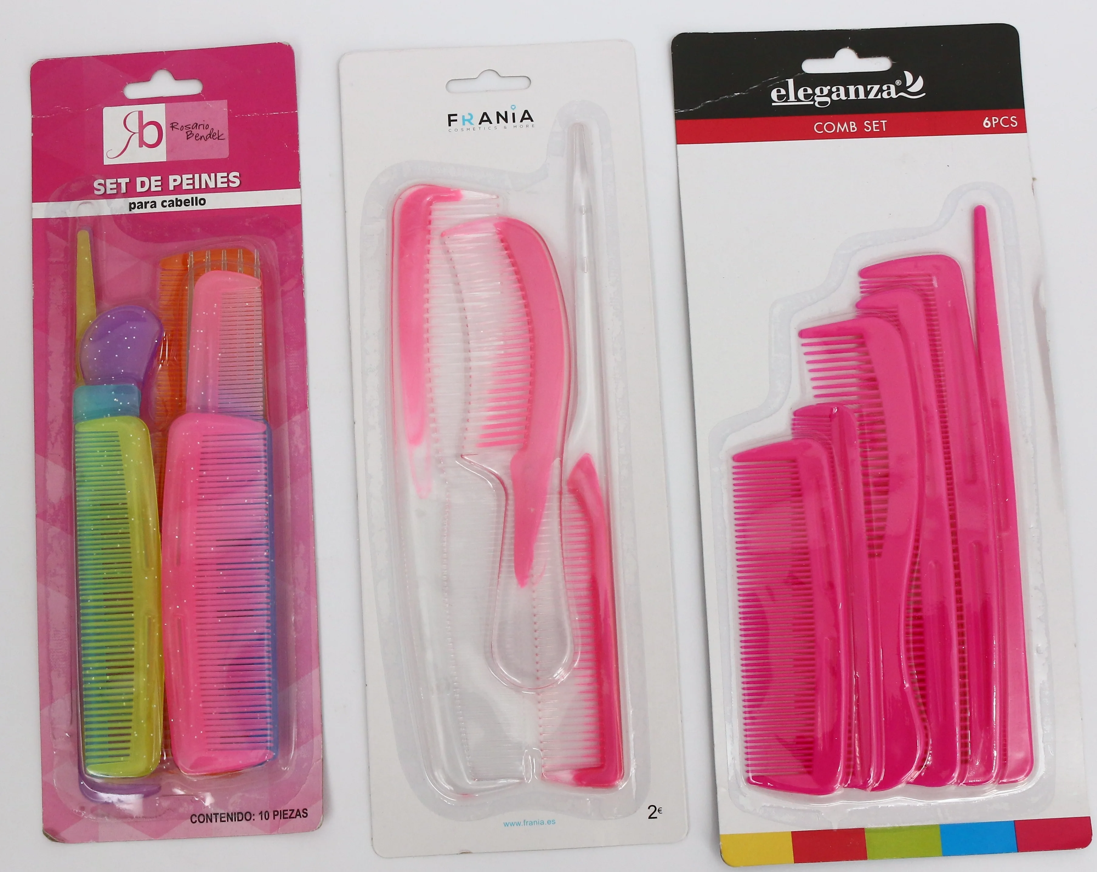 Hot double color tortoise color plastic Professional hair straightener peine comb brush ningbo china alibaba