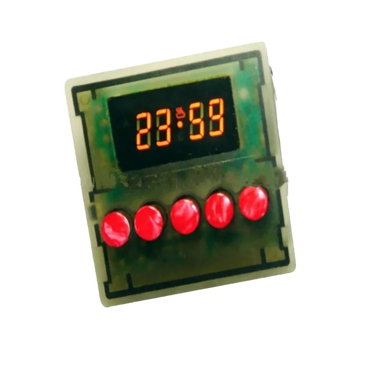 
LED display electric programmable digital toaster oven mechanical timer switch for gas cooker 