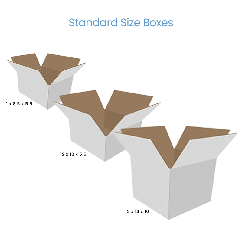 Factory Direct Grocery White Box Gift For Present Paper Packaging Boxes