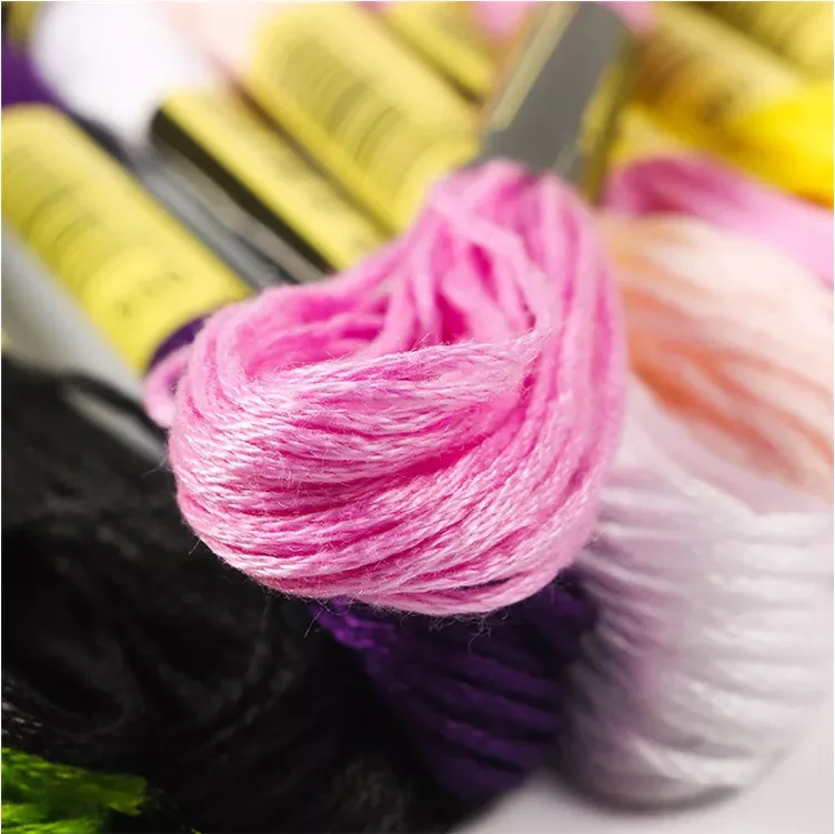Crochet 8m per skein 26s/2 cross stitch embroidery thread