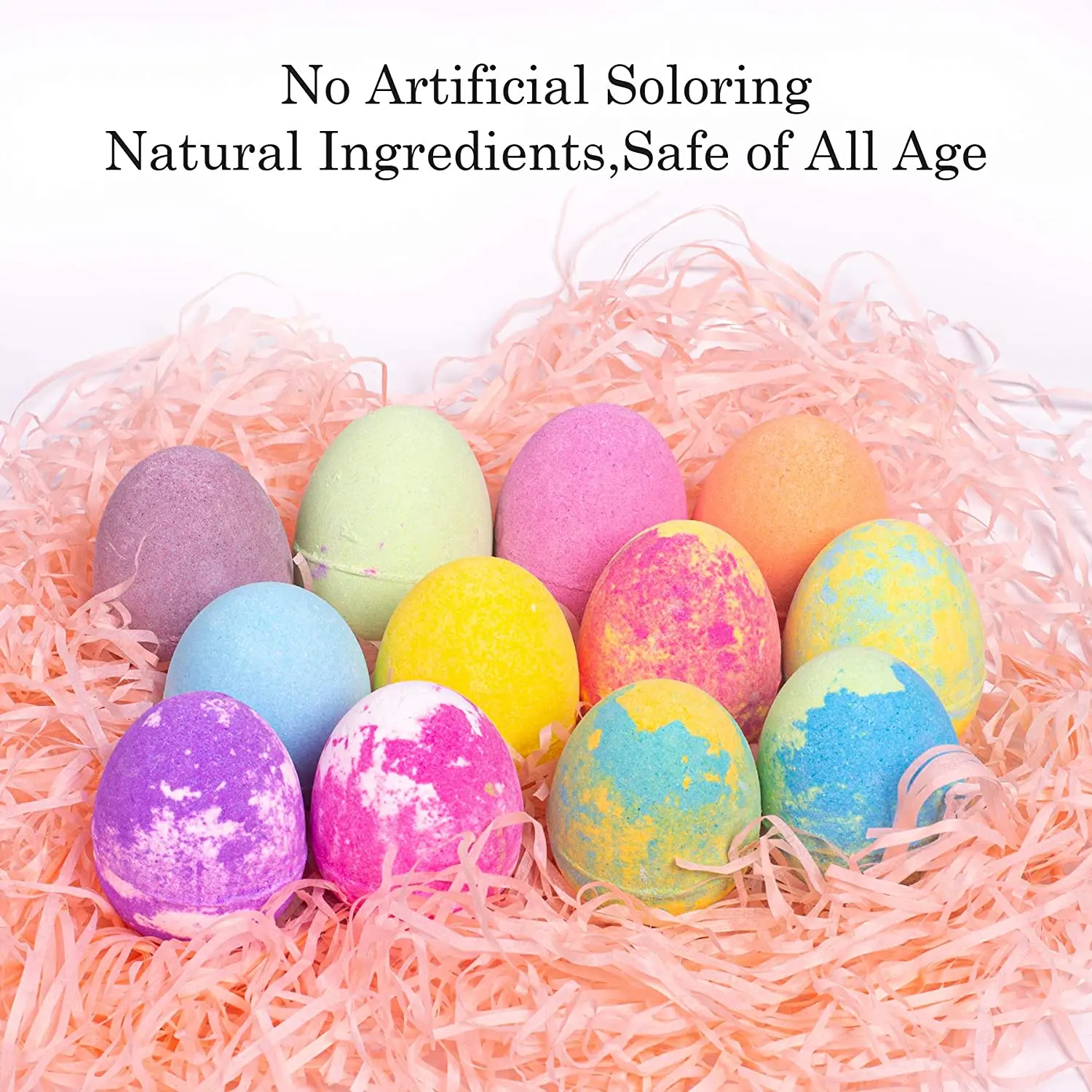 Sticker Label Unique Blue Crystal Ball Bathboms Organic Ginger Orange Mini Bath Bomb Mold Fizz Powder Gift Set 16