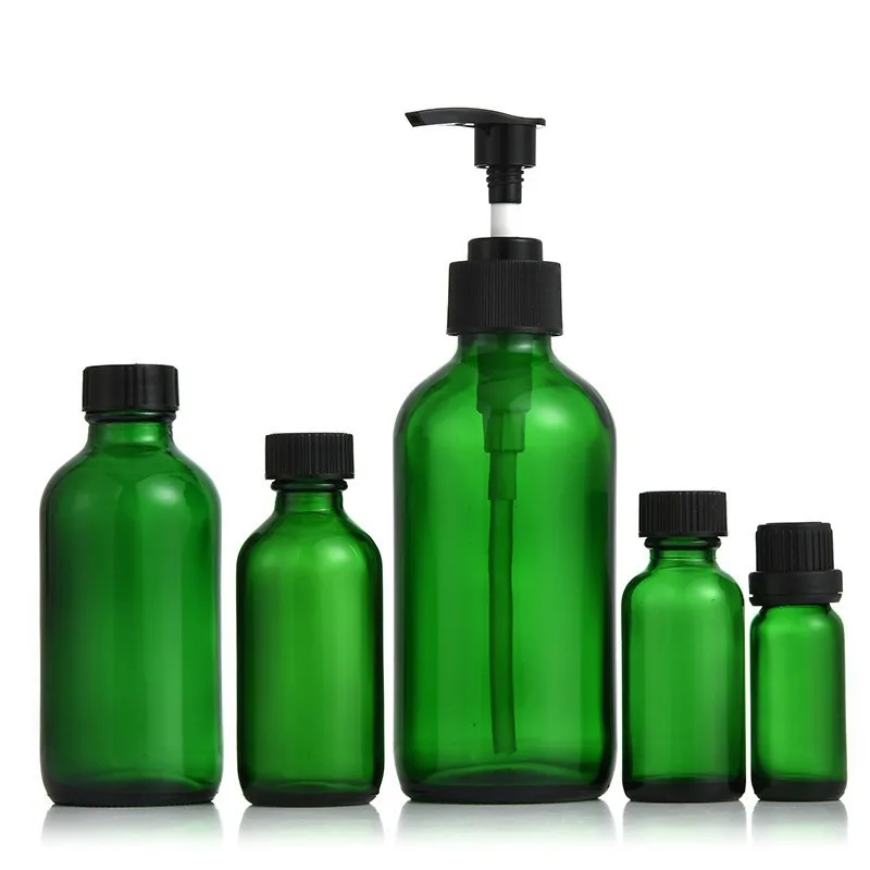 15ml 30ml 60ml 120ml 240ml 480ml 1/2oz 1oz 2oz 4oz 8oz 16oz Amber Boston Glass Bottles With Black Cone Lines Caps