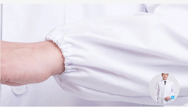 Factory wholesale custom white lab coat doctor overalls female food factory overalls