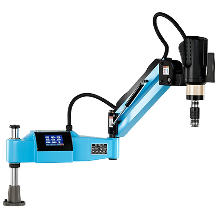 Servo Universal Vertical Thread Tapping Swing Arm Intelligent CNC Bench Drill Hand Tapping Machine