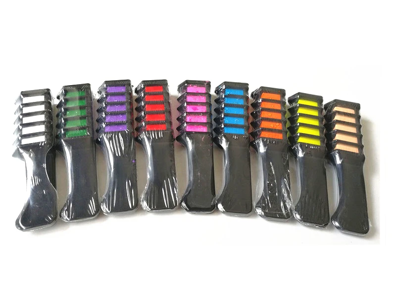 
New Design Hair Mascara Temporary Hair Color Mini Hair Dye With Comb 