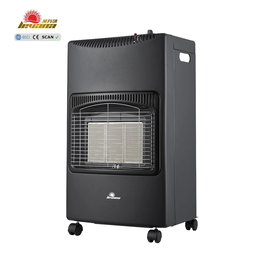 Brand New Slim Design Gas Room Heater Portable Ceramic with Deflector Plate Gas Heater Folding for Living Room