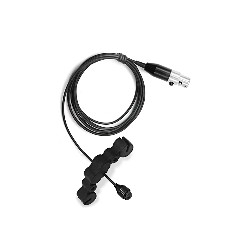 Профессиональный микрофон для скрипки с зажимом для музыкальных инструментов для записи