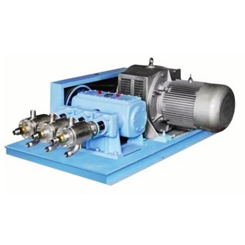Reliable Plunger Pump LArge Flow High Pressure Cryogenic Pump For Gas Plant