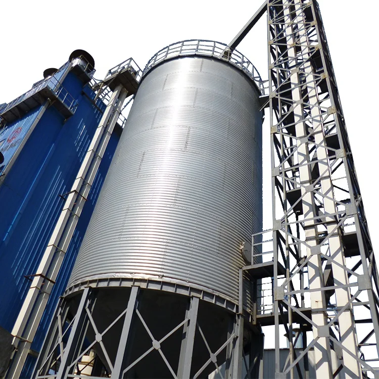 
Assembly type galvanized steel silos feeding silo grain corn paddle silo 