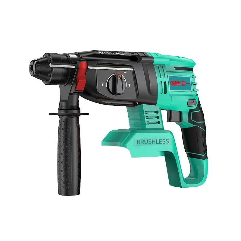 Bare metal withoutIndustrial brushless charging Lithium battery electric tool Impact drill power hammer jack power hammer drills