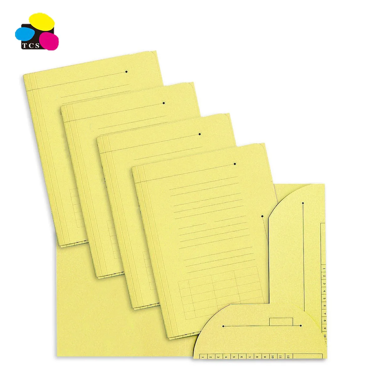 Handmade Paper File Folder Of 2-Flap With Elastic 10pcs packed Holding 200 Sheets For Office Stationery