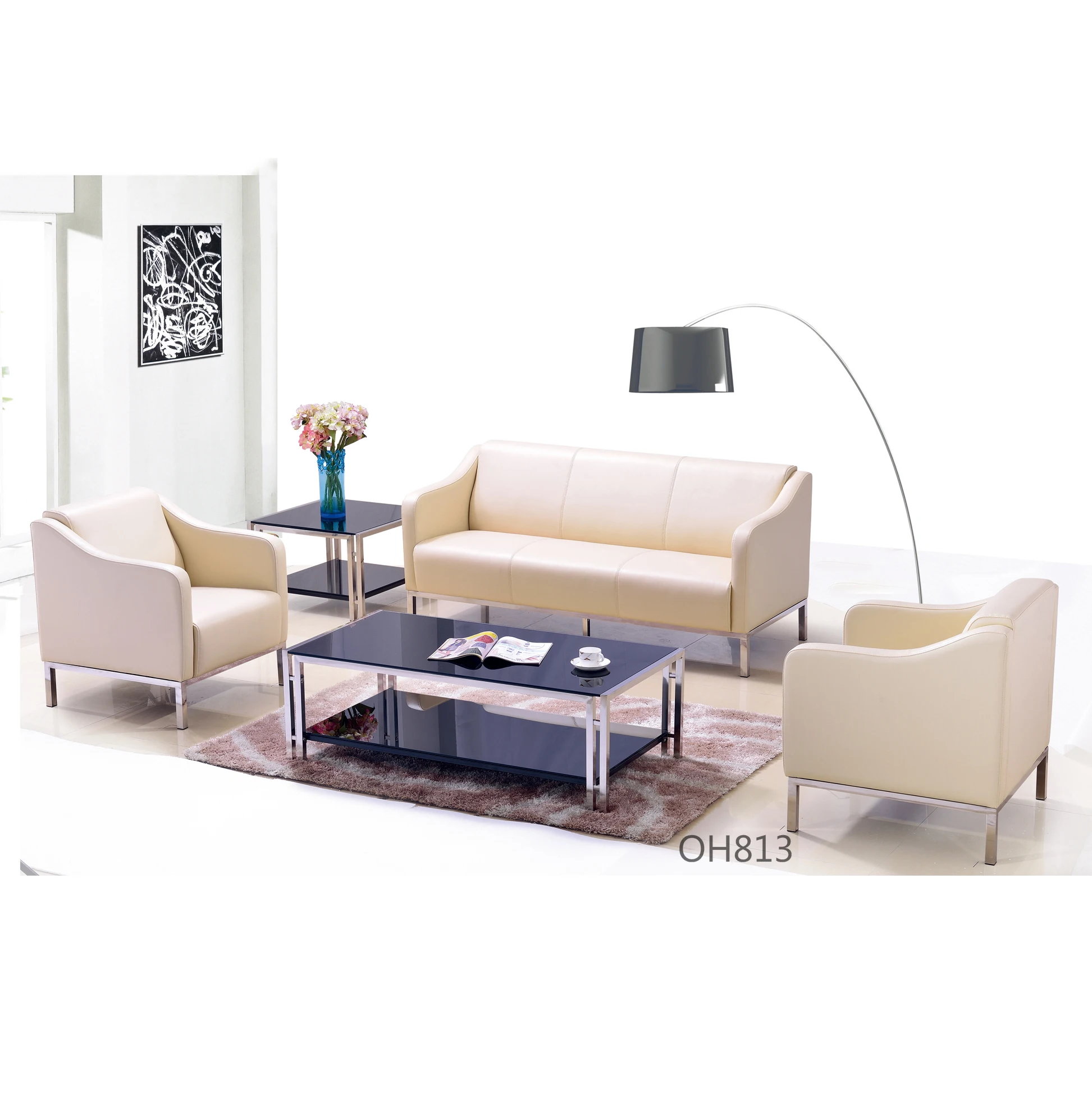 Office Visitor Sofa Modular Sectional Soft Office Reception Sofa Set Furniture Modern Sofa For Office