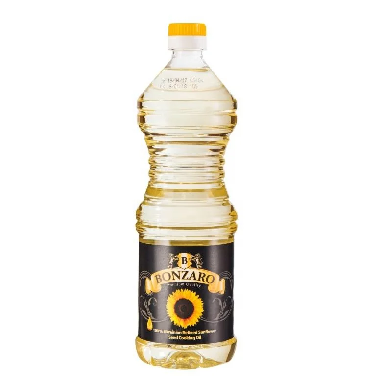 
BONZARO High-Quality Refined Sunflower Oil 900ml, origin - Ukraine, HALAL certified 