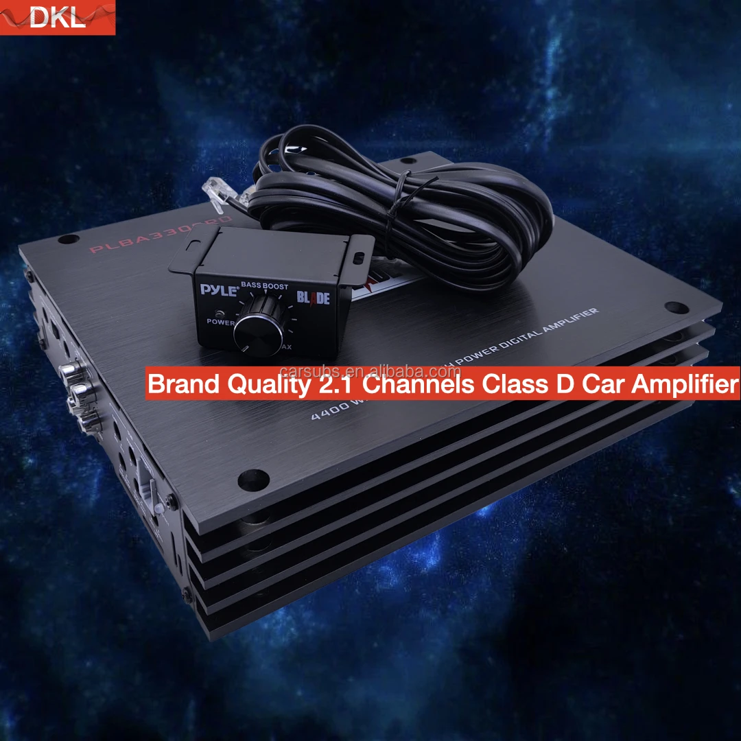 Pyle Audio Car Speakers Amplifier TDA8954  Half Bridge 3 Channels RMS 135W 2CH 400W 1CH Subwoofer Box Car Amplifier Class D