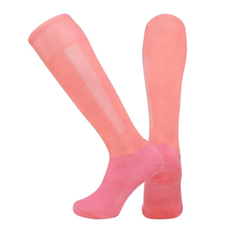 Wholesale Knee High Adult Medias de futbol Sweat Absorbent Custom Soccer Socks For Sports