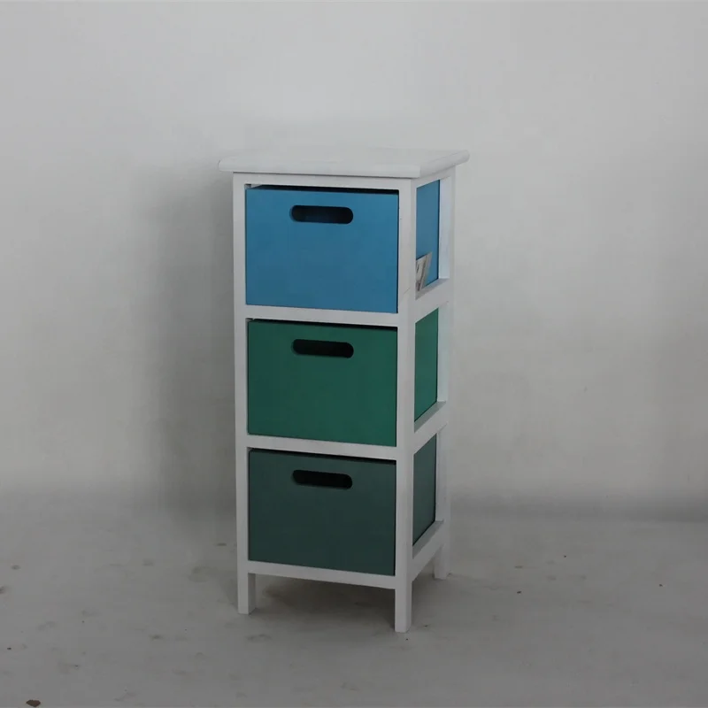 Organizer Wood Storage Containers Clothes hanger collector shelf 4 tier bathroom kitchen rack trolley