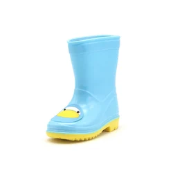 2022 Trendy children cute pattern waterproof jelly pvc rain boot for kids bota de chuva