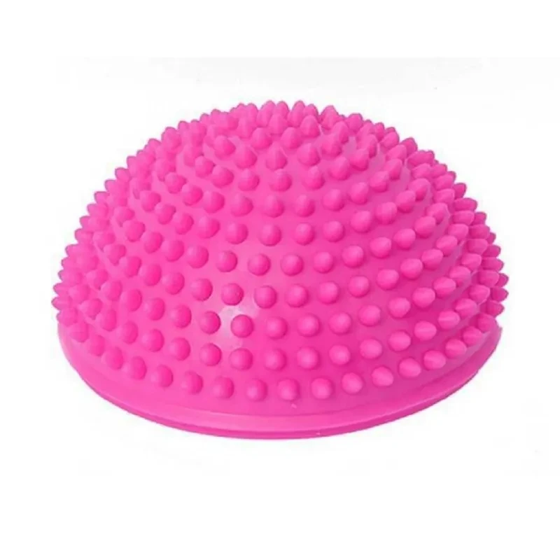 ONESTAR SPORTS New Design Training Half Round Yoga Balance Ball Pod Pvc Spiky Massage Half Ball