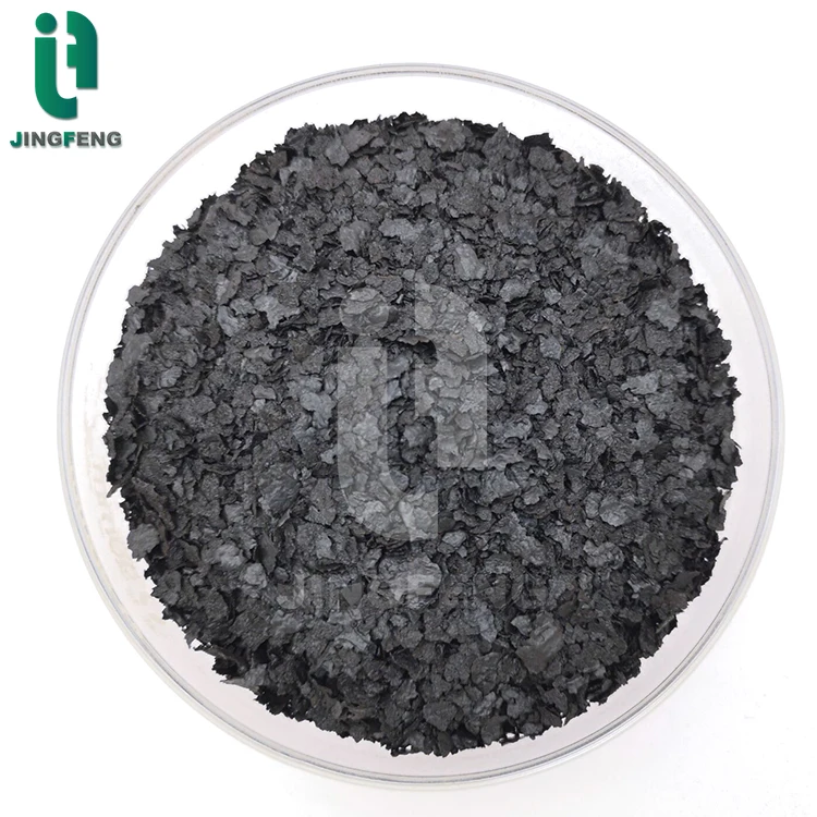 Sodium humate flakes or powder with 40%-70% humic acid as feed additives