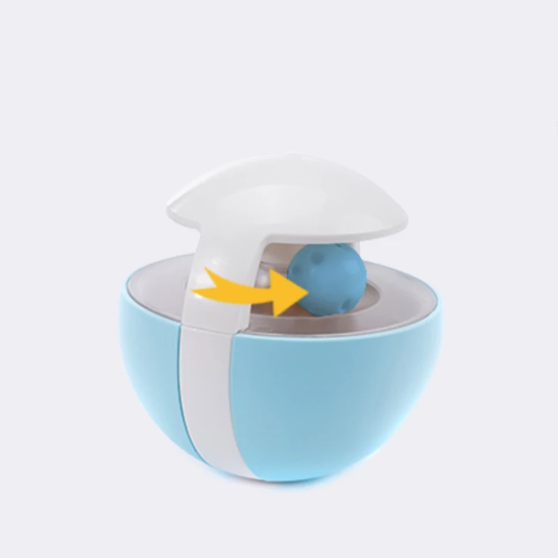 Dog Cat Food Treat Ball Bowl Toy Funny Pet Shaking Tumbler Leakage Food Container Puppy Cat Tower Tracks Roller Toys