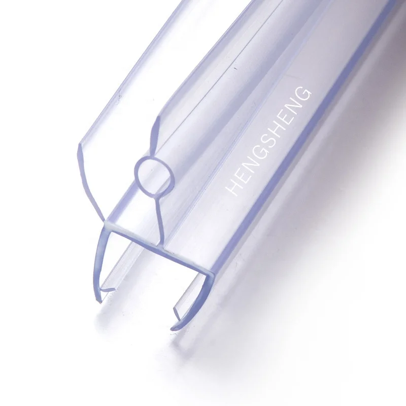 High quality 4mm 5mm 6mm 8mm 10mm transparent PVC glass shower door sealing strips