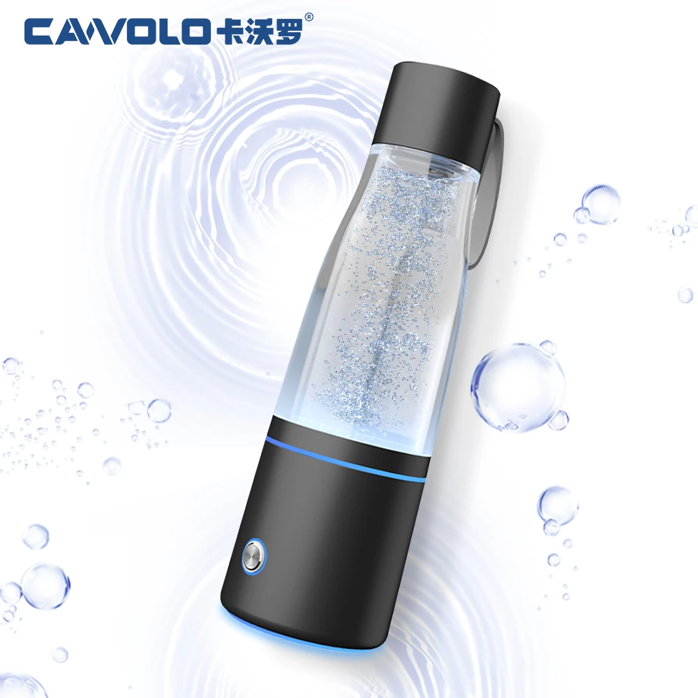 New Portable Hydrogen Water Bottle Hydrogen Water Generator with SPE/PEM Technology 5000PPB Pure Hydrogen Rich Concentration