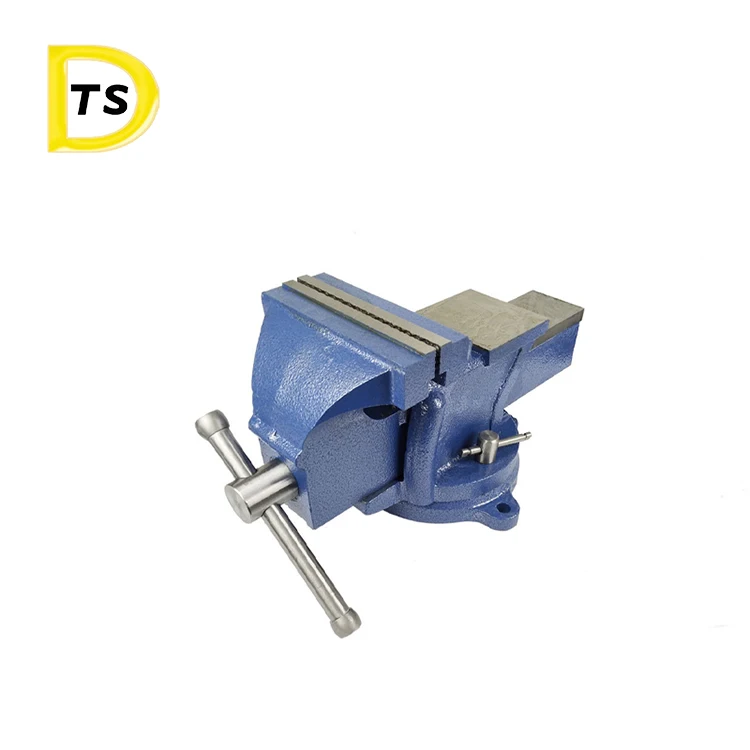 High Quality Ductile Iron Multi-purpose Bench Vise with Jaw and Swivel Base Secure Grip