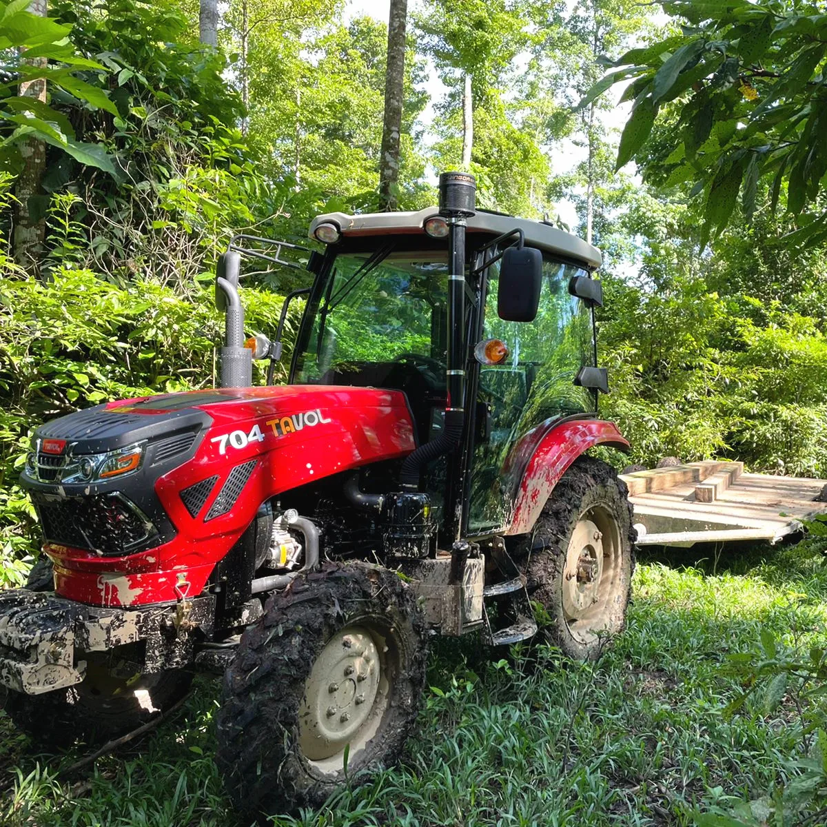 Лидер продаж недорогие сельскохозяйственные тракторы 50hp для сельского