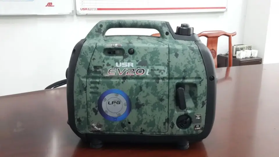 dual fuel generator LPG & GASOLINE  inverter type for homeuse 2kw EV20i-LPG220v 240v 110v 50Hz 60Hz