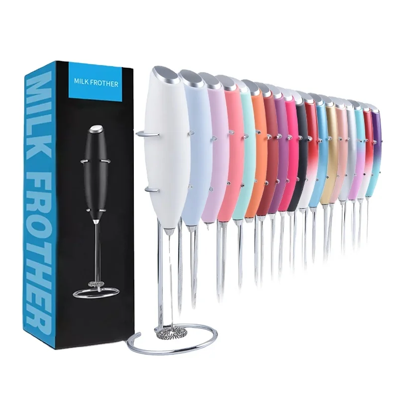 2024 Hot Selling Handheld Egg Beater Whisk Battery Powered Egg Beater Milk Frother for coffee