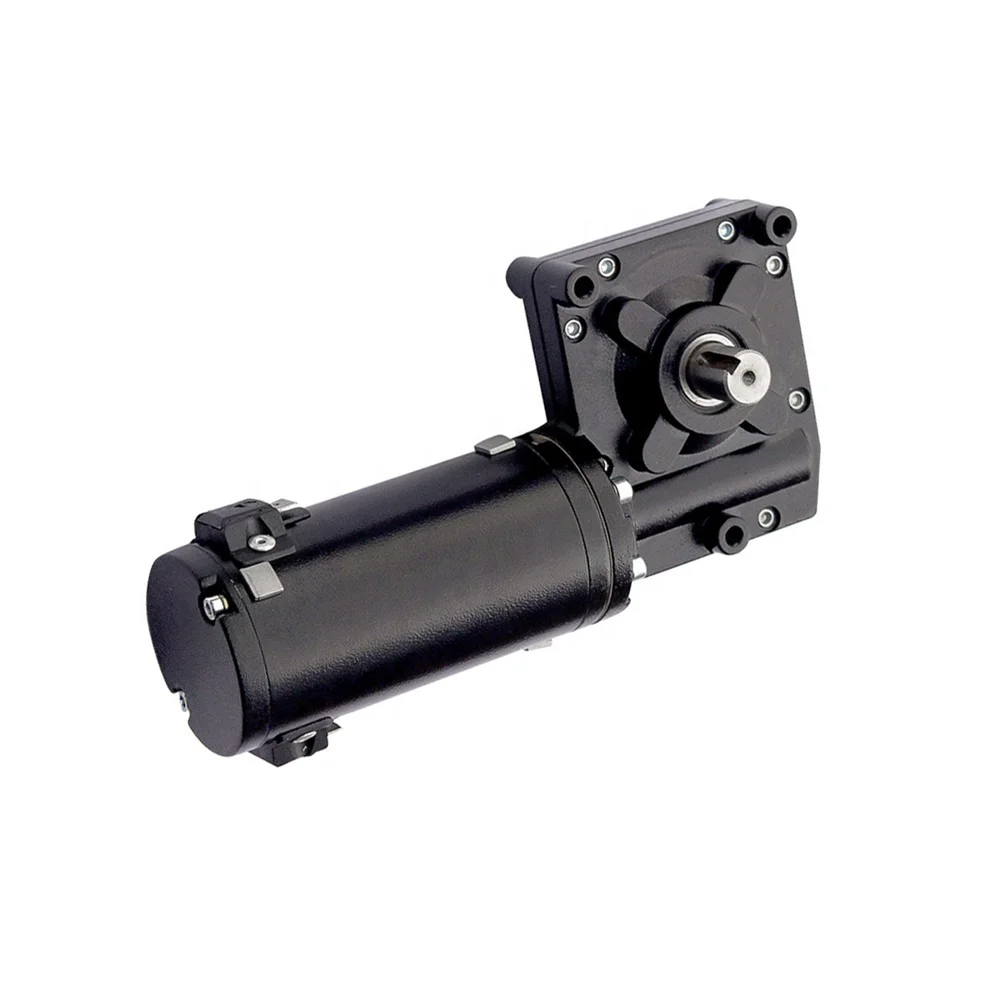 73ZY12-102WJ 12V, 24V, 180W~320W Permanent Magnet DC Worm and Wheel Gear Motor