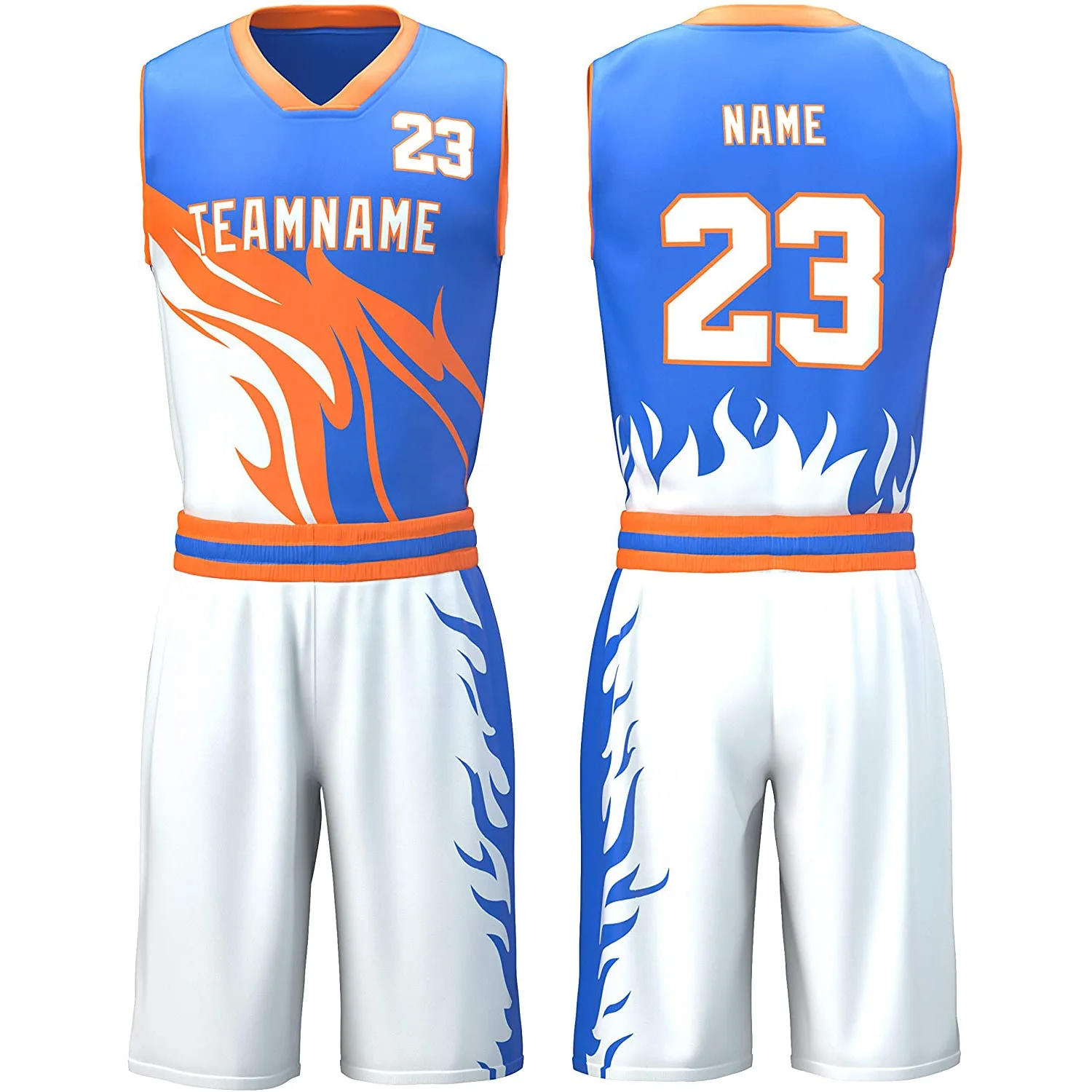 
Custom Athletic Basketball Jersey Uniform Tank Top Shirt & Short for Men/Youth/Women,Big Size 