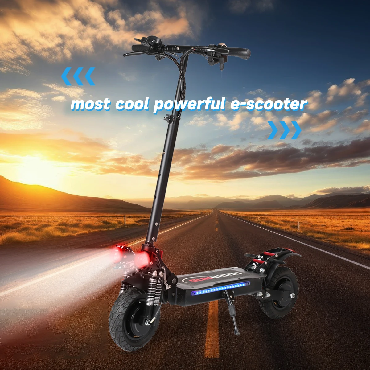 High-Power ESX6 Electric Scooter Waterproof and Practical for Off-Road and Daily Life Use Convenient and Fast with 60KM Range