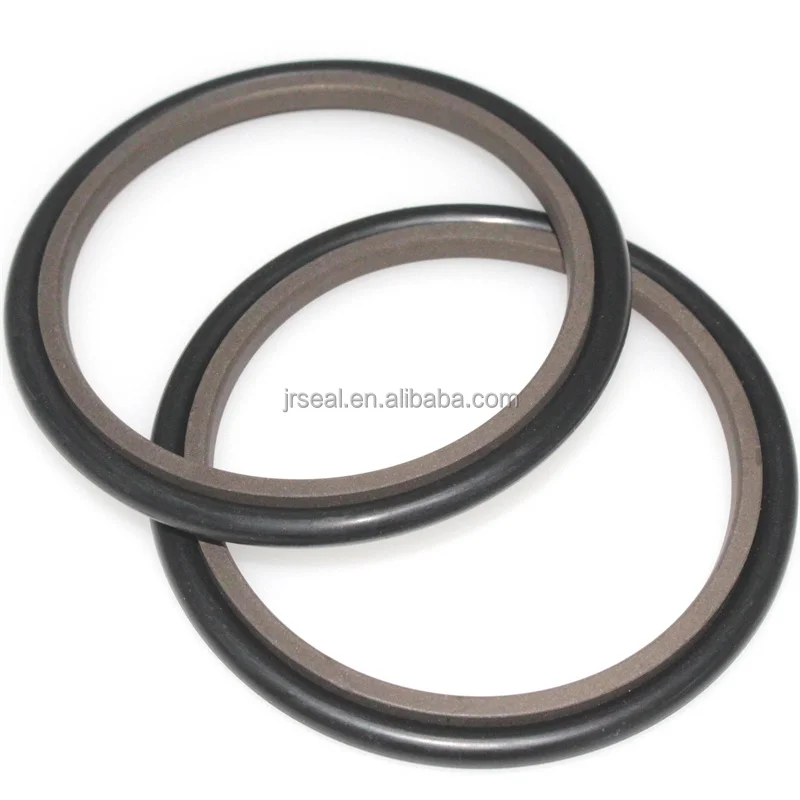 Hot Sale Hydraulic Buffer Rod Seal Rubber PTFE NBR Step Seal HBTS Seal