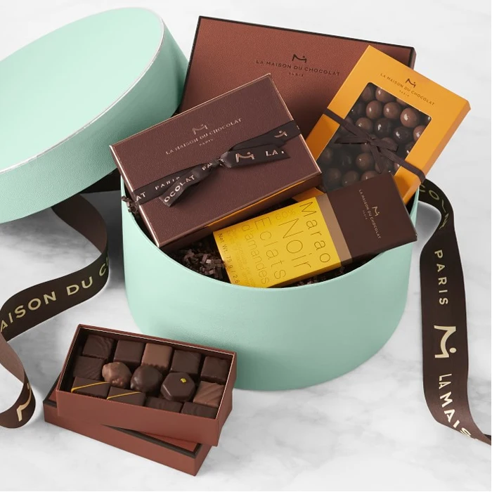 High Quality Low Price Standard Size Gift chocolate Box custom chocolate gift boxes