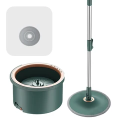 Wholesale Household Clean Sewage Separation Mop Rotatable Lazy Absorbent Mop Free Hand Washing Microfiber Flat Mop