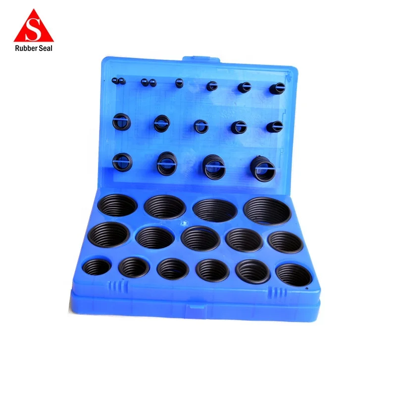 Hydraulic NBR black o ring set nitrile rubber oring kit