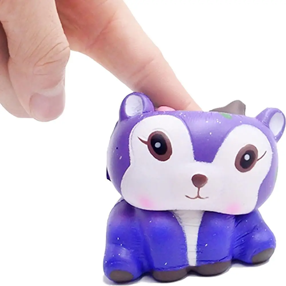 Kawaii starry sky fawn elk deer puni maru squishy scented jumbo toys foam manufacturer squishies animals SQUISHY TOY