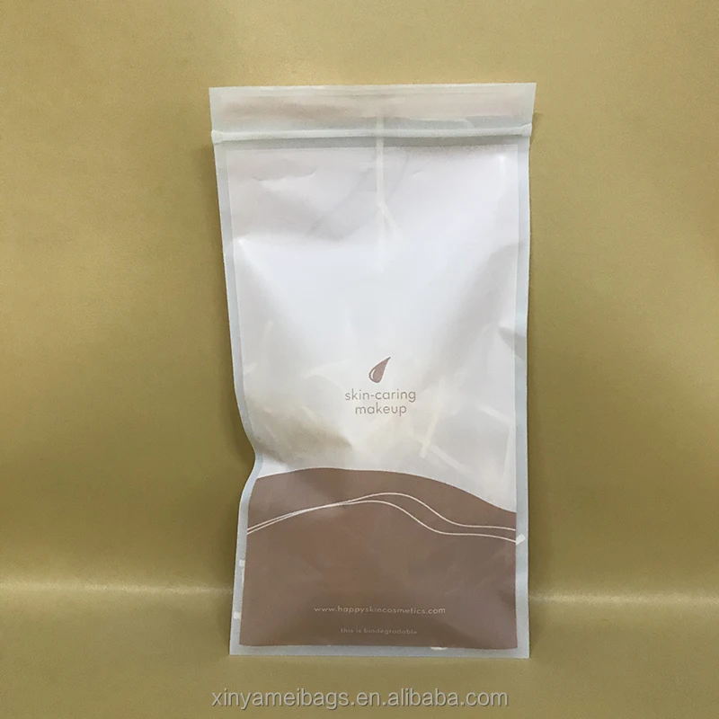 custom corn starch biodegradable plastic bag for packaging
