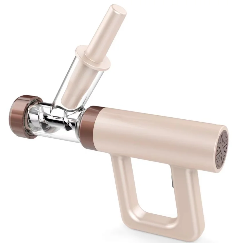 Household Electric Portable 200W Powerful 6 Different Diameters One Button Press Multifuncional Noddles Press Gun