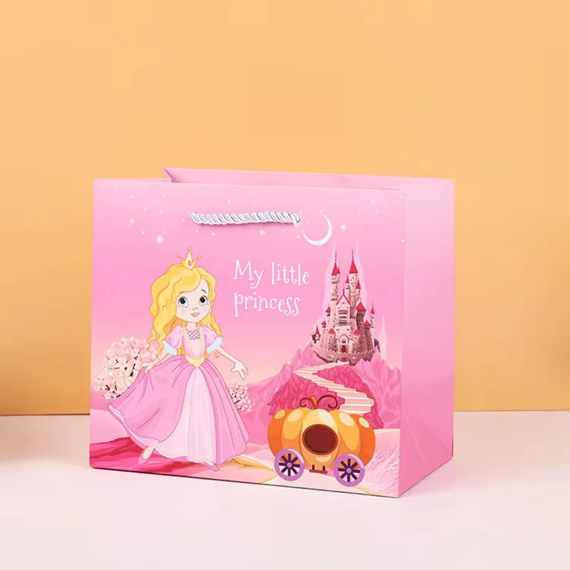 Birthday celebration anniversary gift greeting packaging paper bag for kids