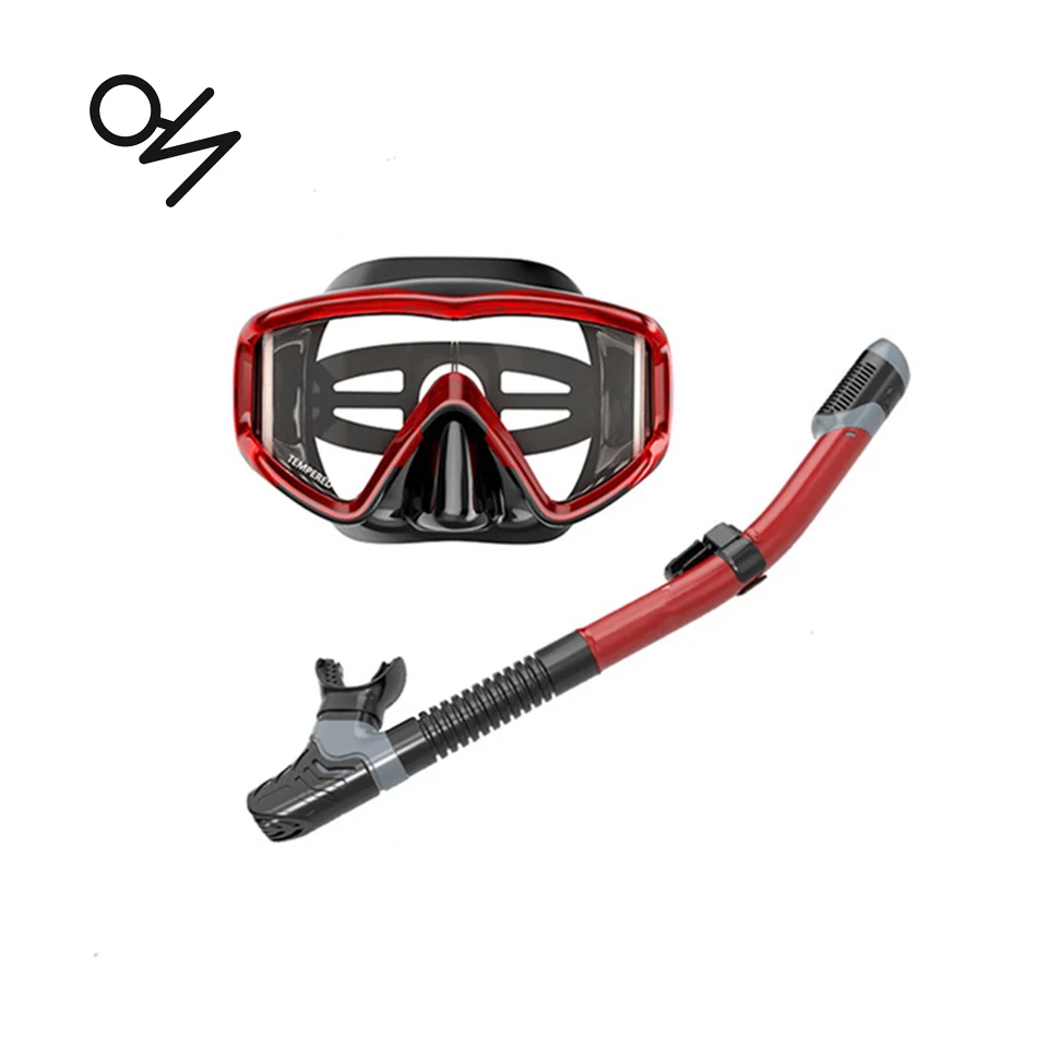 Cressi Water Sports Snorkeling Diving Gear Diving Mask and Snorkel Set Tempered Glass Adult Scuba Diving Set Silicone Guangdong