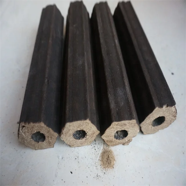 Easy to use coconut charcoal briquette production line