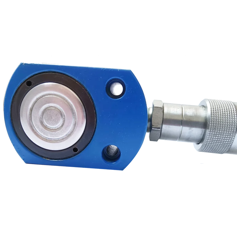 Deeleap  DY-RSM-100 ultra thin hydraulic cylinder jack mini thin hydraulic oil Cylinder for Hydraulic Pulling Jack