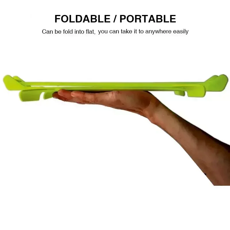 Soccer Training Equipment Portable Foldable Adjustable Soccer Training Agility Speed Hurdles