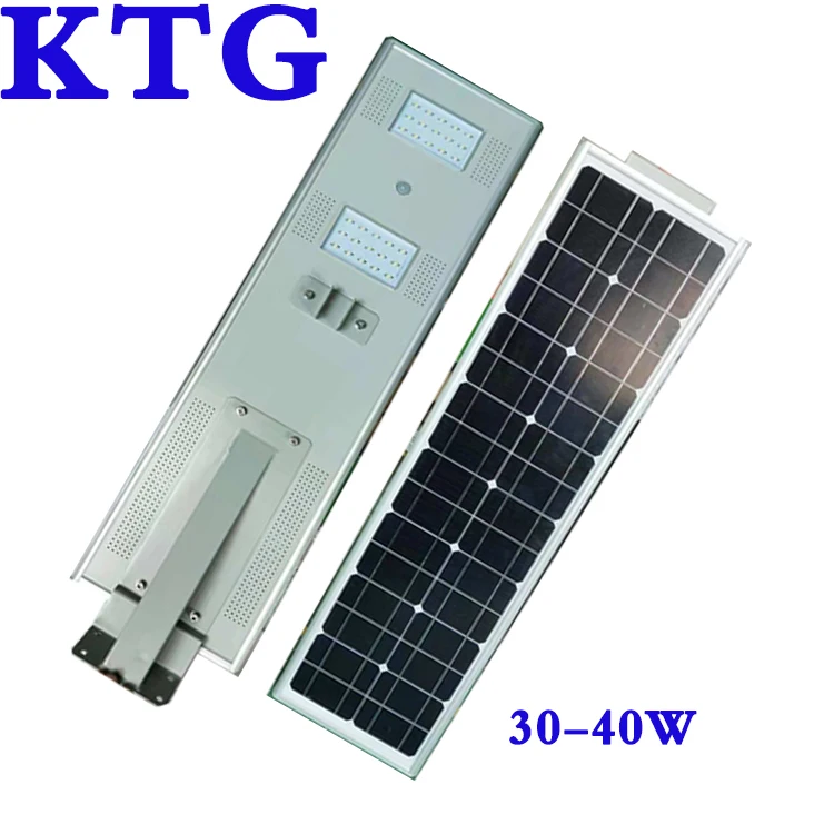 IP65 CE ROSH round solar pole light farola solar de calle 80w 50w 30w all in one solar street light bridgelux 12v 24v DC output