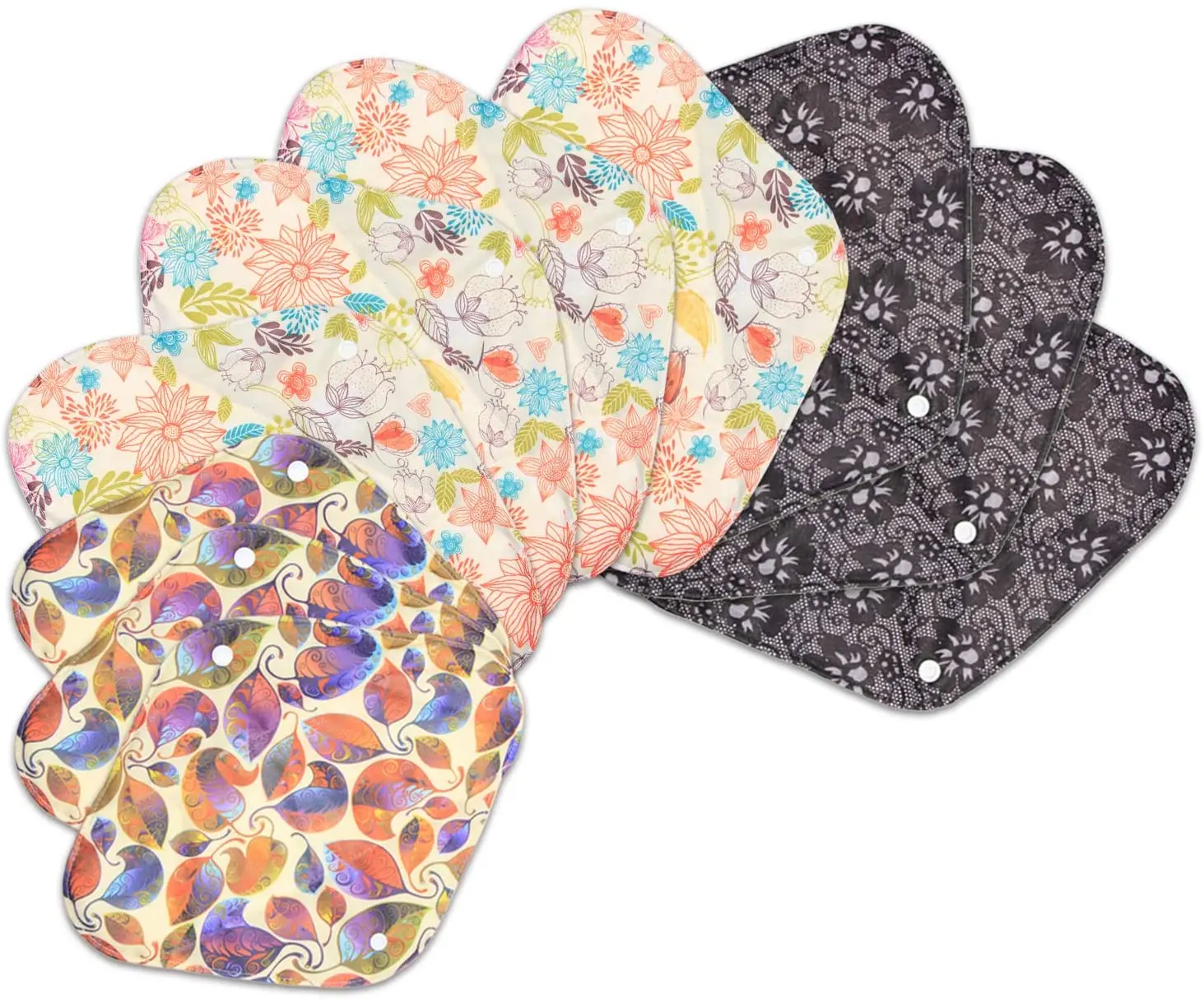 Тканевые менструальные прокладки Mumsbest женские тканевые Многоразовые моющиеся гиенические