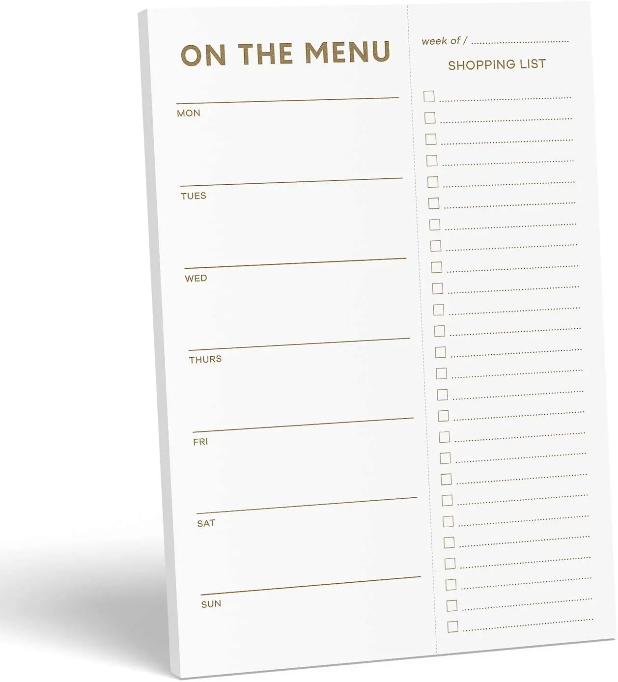 2022 A4 A5 Custom Printed Shopping List Daily Work To Do List Planner Memo Pads Checklist Fridge Magnet Notepads for Meal